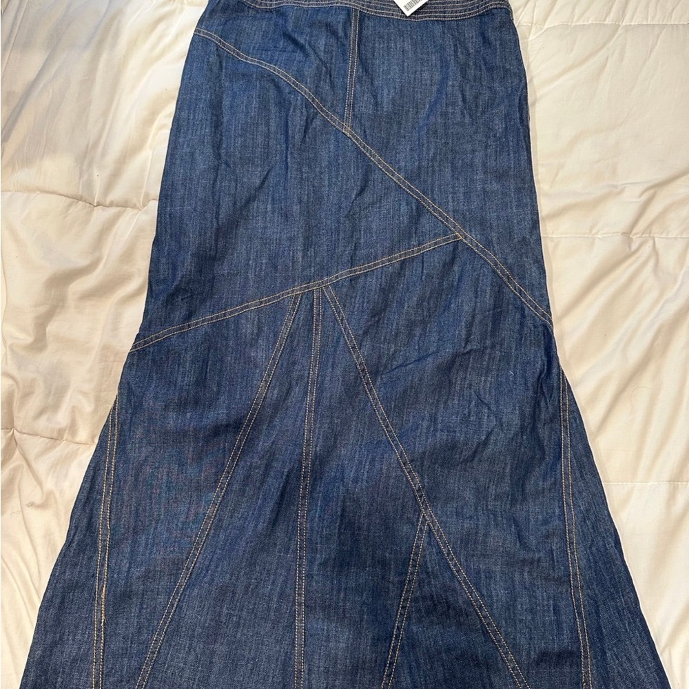 Urban Outfitters Blue Maxi Skirt